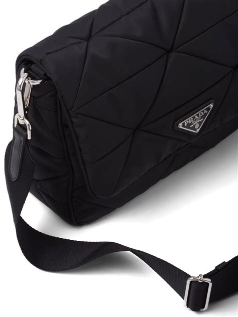 prada bag re nylon|prada padded nylon shoulder bag.